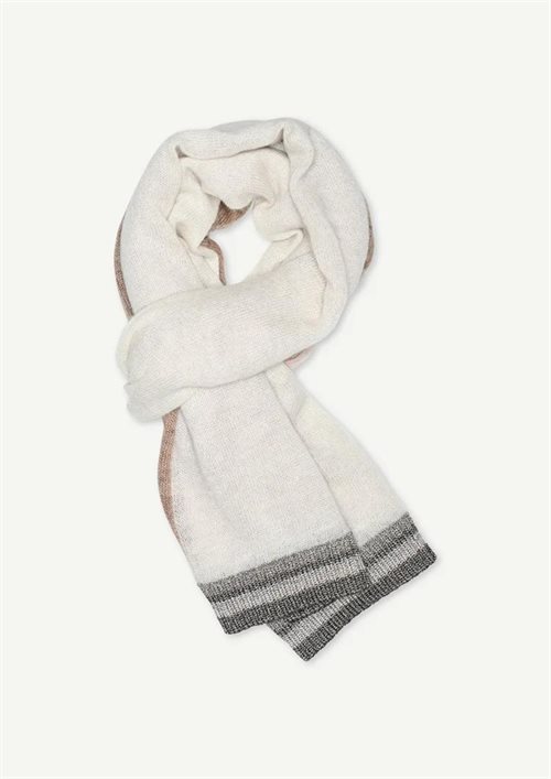 Gustav - ETINE STRIPED LUREX SCARF